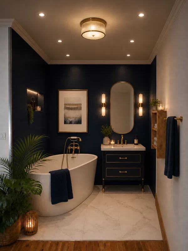 Modèle Bleu Noblesse — Salle de bain TOMANN Vendée