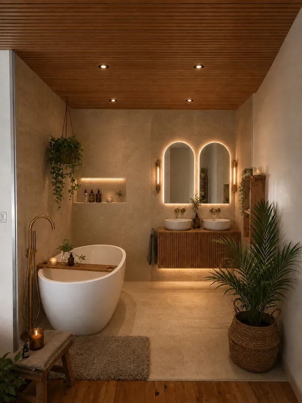 Modèle Spa Naturel Biophilic — Salle de bain TOMANN Vendée